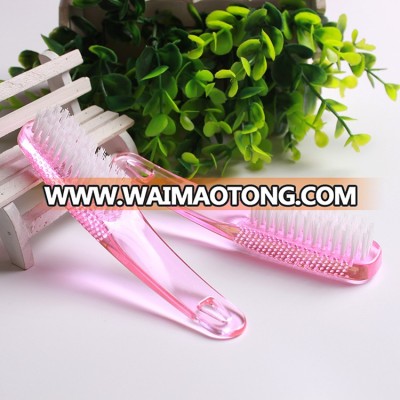 Factory wholesale customized color long handle nail brush